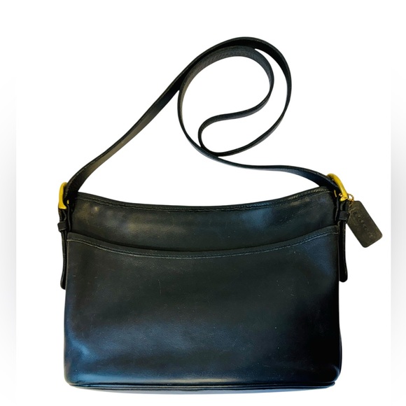 Vintage Coach Legacy 4143 Crossbody Bag in Black Leather Coach Vintage - Picture 6 of 16